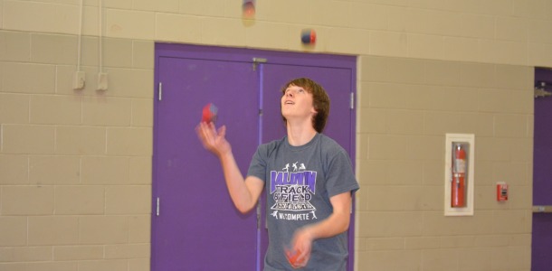 Juggling one of Hartzells many talents
