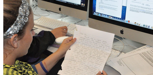 Eighth grade letters provide blast from past for BHS seniors