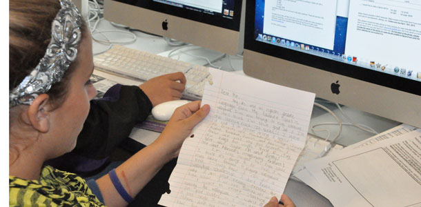 Eighth grade letters provide "blast from past" for BHS seniors