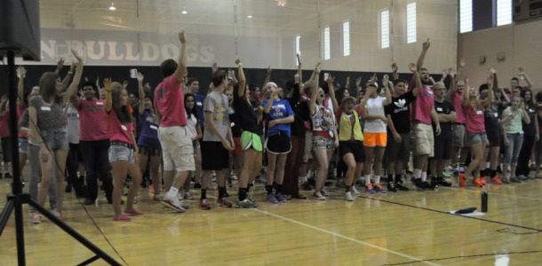 LINK Crew welcomes incoming freshmen, new students