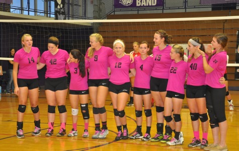 Volleyball team plays for cure at 4th annual Dig Pink