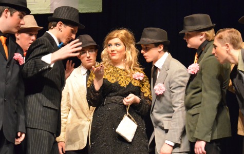 The leads of Guys and Dolls experience 