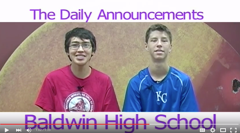 Daily Announcements 9/24/15