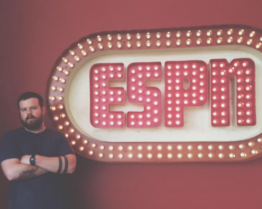 2006 Graduate Titus Smith was hired as a Content Designer for ESPN