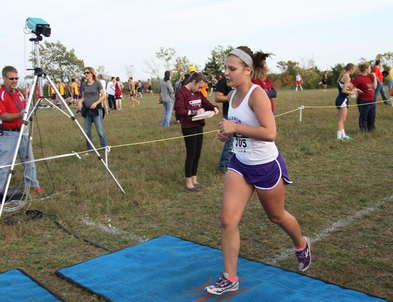 Ashton Temple at cross-country meet