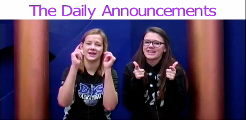 Daily Announcements 12/11/15