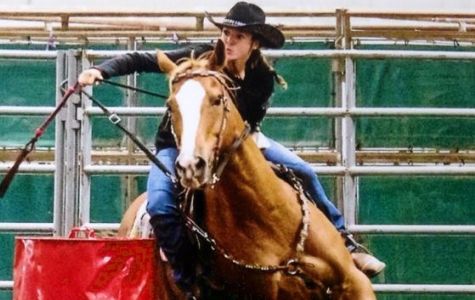 Barrel racing a family tradition for sophomore Macey Frost