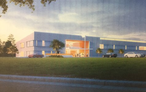 The proposal for the REC center is in place, suited with many amenities for all ages. This is an artist’s envisionment of it.
