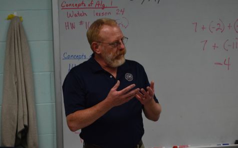 Longtime teacher Tom Sigvaldson has taught Math at BHS for many years. He has also coached Scholars Bowl and golf.