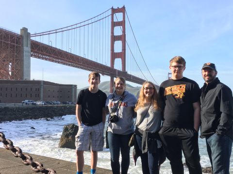 Four BHS students travel to San Francisco for Journalism