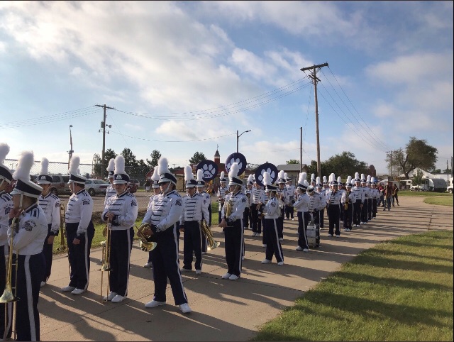 The BHS marching band traveled to the annual State Fair and came home with a 1 rating.