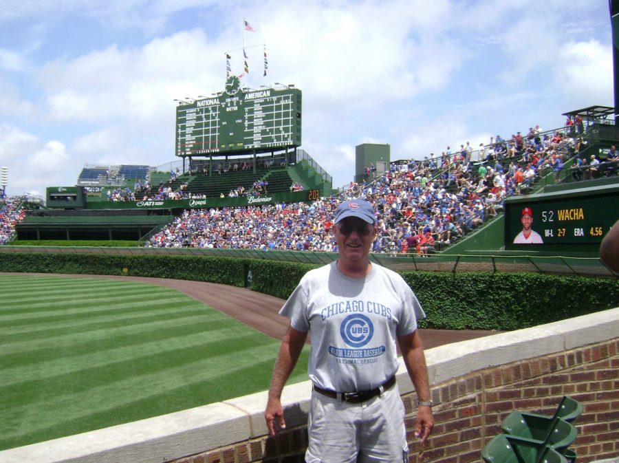 BHS librarian Rich Ehinger achieved his lifetime goal of attending a game at every MLB stadium.