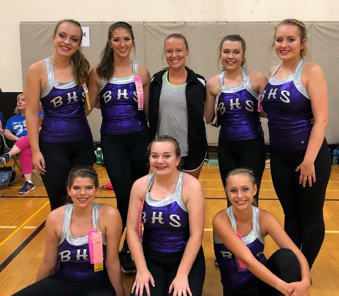 Garcia takes her team to NDA Dance camp during summer 2018