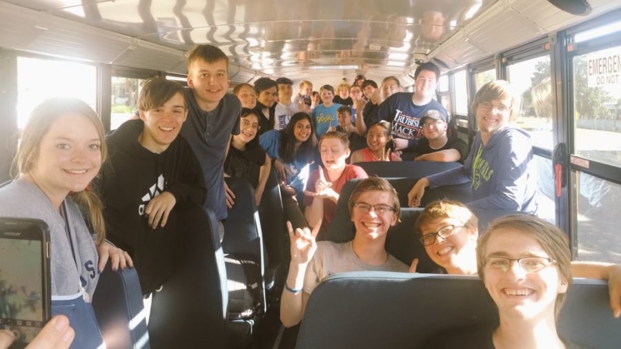 BHS choir students are on their way to Larned for the 2019 KSHSAA State Solo and Small Ensembles Music Festival.