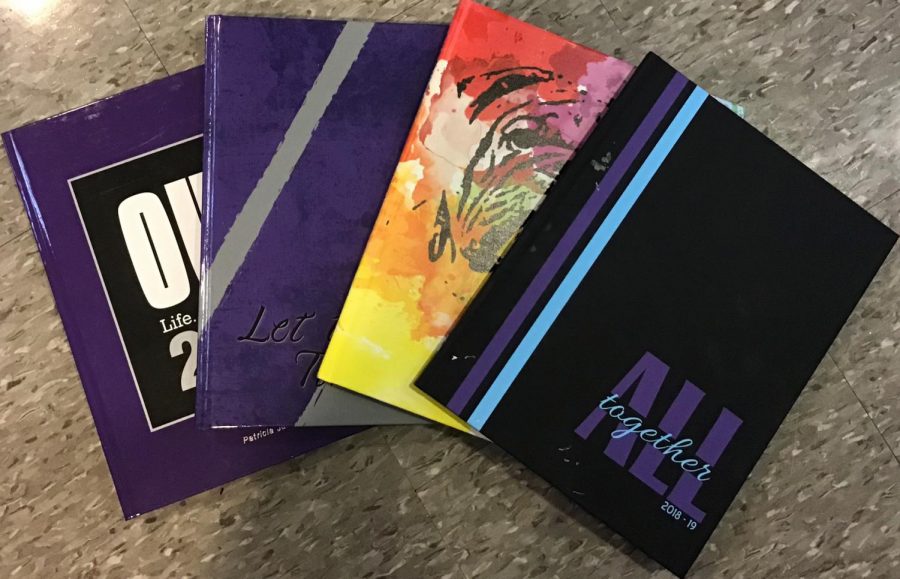 Yearbooks+have+been+a+long+tradition+of+BHS
