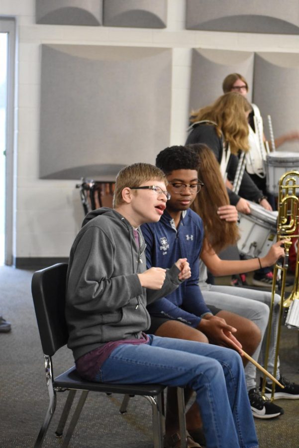 Music provides therapy, happiness for BHS student