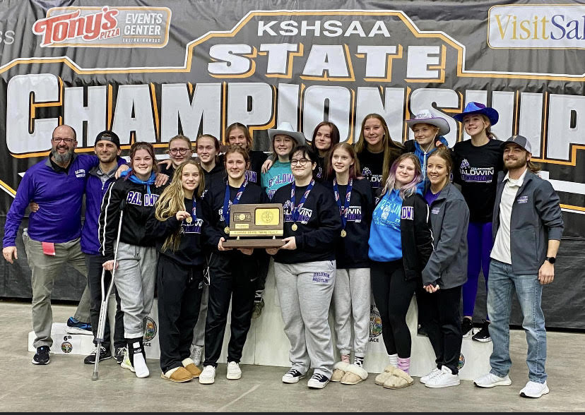 Girls wrestling takes home another state trophy