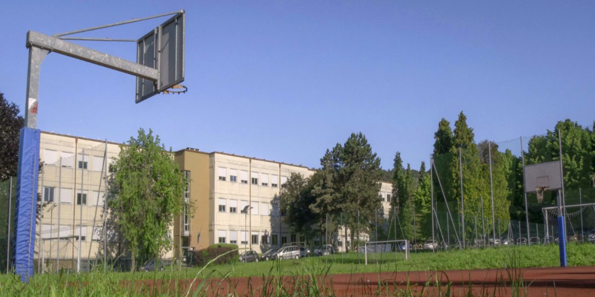 Carlo Alberto Dalla Chiesa High School In Sesto Calende, Italy. 