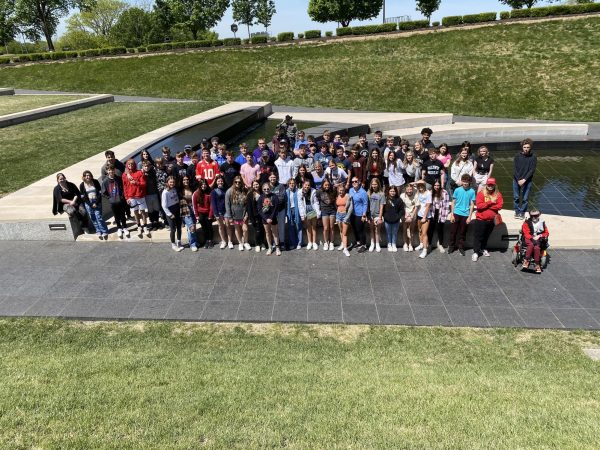BHS 22-23 students at the World War 1 museum in Kansas City, Missouri  